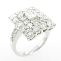 K18WG ダイヤモンドリング