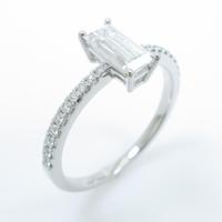 ギメル ダイヤモンドリング 0．757ct・D・VS110％引き