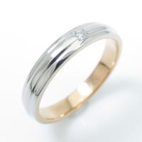 K18PG／PT ダイヤモンドリング