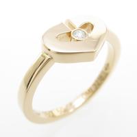 カルティエ Cハート スモール リング