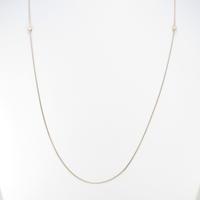 K18PG ダイヤモンドネックレス