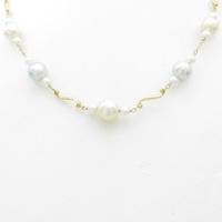 K18YG アコヤパールネックレス