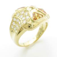 K18YG サファイヤリング