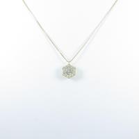 K18YG ダイヤモンドネックレス