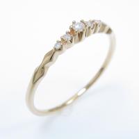 アガット ダイヤモンドリング