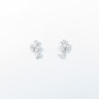 ヴァンドーム ハート ダイヤモンドピアス