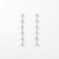 K18WG ダイヤモンドピアス