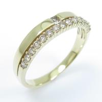 K18YG ダイヤモンドリング