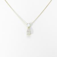 K18YG ダイヤモンドネックレス