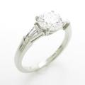 プラチナダイヤモンドリング 1．003ct・D・VS2・VG