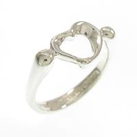 ティファニー オープンハート リング