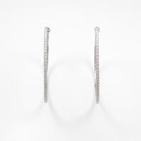 【リメイク】K18WG ダイヤモンドピアス