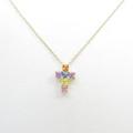 ポンテヴェキオ クロス サファイヤネックレス