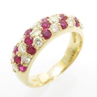 K18YG ルビーリング