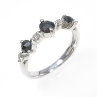 K18WG ダイヤモンドリング