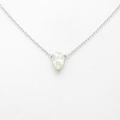 プラチナダイヤモンドネックレス 1．060ct・M・VVS2・ペアシェイプ