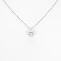 【リメイク】プラチナダイヤモンドネックレス 2．013ct・H・I1・GOOD