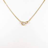 K18YG ダイヤモンドネックレス