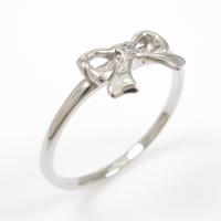 PT リボン ダイヤモンドリング