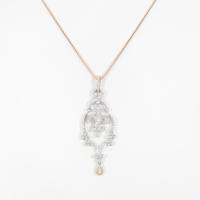 K18WG／K18PG ダイヤモンドネックレス