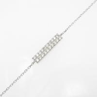 【リメイク】K18WG ダイヤモンドブレスレット