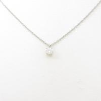 ティファニー スタッド ネックレス 0．19ct・F・VS1・3EXT