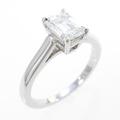 ティファニー エメラルドカット リング 0．80ct・H・VVS1・エメラルドカット