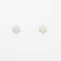 【リメイク】ST／プラチナダイヤモンドピアス 0．307ct・0．310ct・D・SI2・EXT