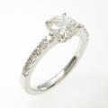 【リメイク】プラチナダイヤモンドリング 1．032ct・F・VS2・VG