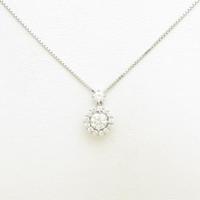 【新品】プラチナダイヤモンドネックレス 0．308ct・F・SI2・GOOD
