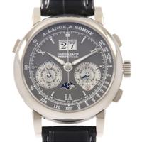 ランゲ＆ゾーネ 410．038E／LS4103AB ダトグラフ パーペチュアル WG 手巻