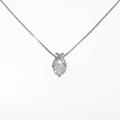 プラチナダイヤモンドネックレス 1．112ct・D・SI2・VG