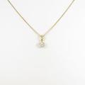 K18YG ダイヤモンドネックレス 0．344ct・H・SI2・GOOD