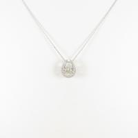 K18WG ダイヤモンドネックレス