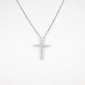 PT クロス ダイヤモンドネックレス