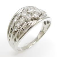 PT フラワー ダイヤモンドリング