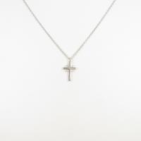 ヴァンドーム クロス ダイヤモンドネックレス