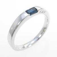 K18WG サファイヤリング