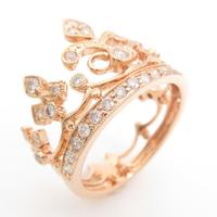 750PG クラウン ダイヤモンドリング