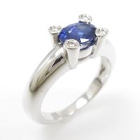 K18WG サファイヤリング