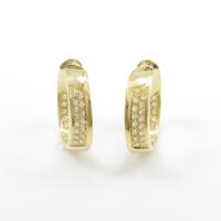 750YG／750WG ダイヤモンドピアス