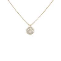 K18YG ダイヤモンドネックレス