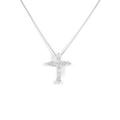 PT クロス ダイヤモンドネックレス