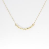 K18YG ダイヤモンドネックレス