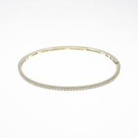 【リメイク】K18YG ダイヤモンドバングル5％引き