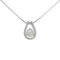 【新品】プラチナダイヤモンドネックレス 0．430ct・F・SI2・GOOD