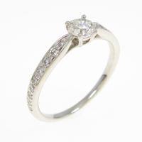 ティファニー ハーモニー リング 0．27ct・G・VS2・3EXT