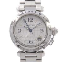 カルティエ W31029M7 パシャC GMT 自動巻