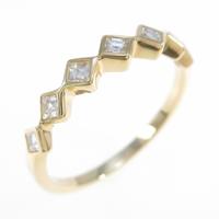 18KYG ダイヤモンドリング