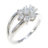PT フラワー ダイヤモンドリング